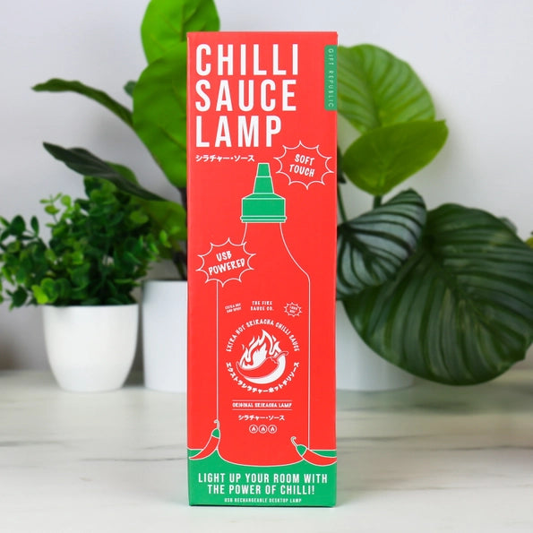 Chilli Sauce Bottle Squeezy Lamp