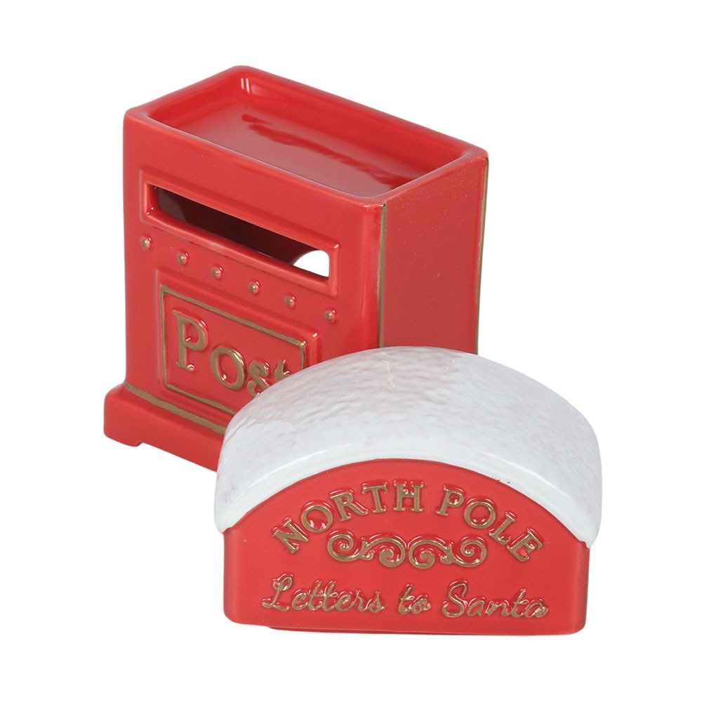 Christmas Post Box Oil Burner