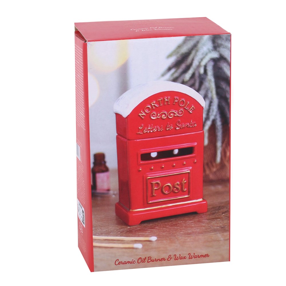 Christmas Post Box Oil Burner