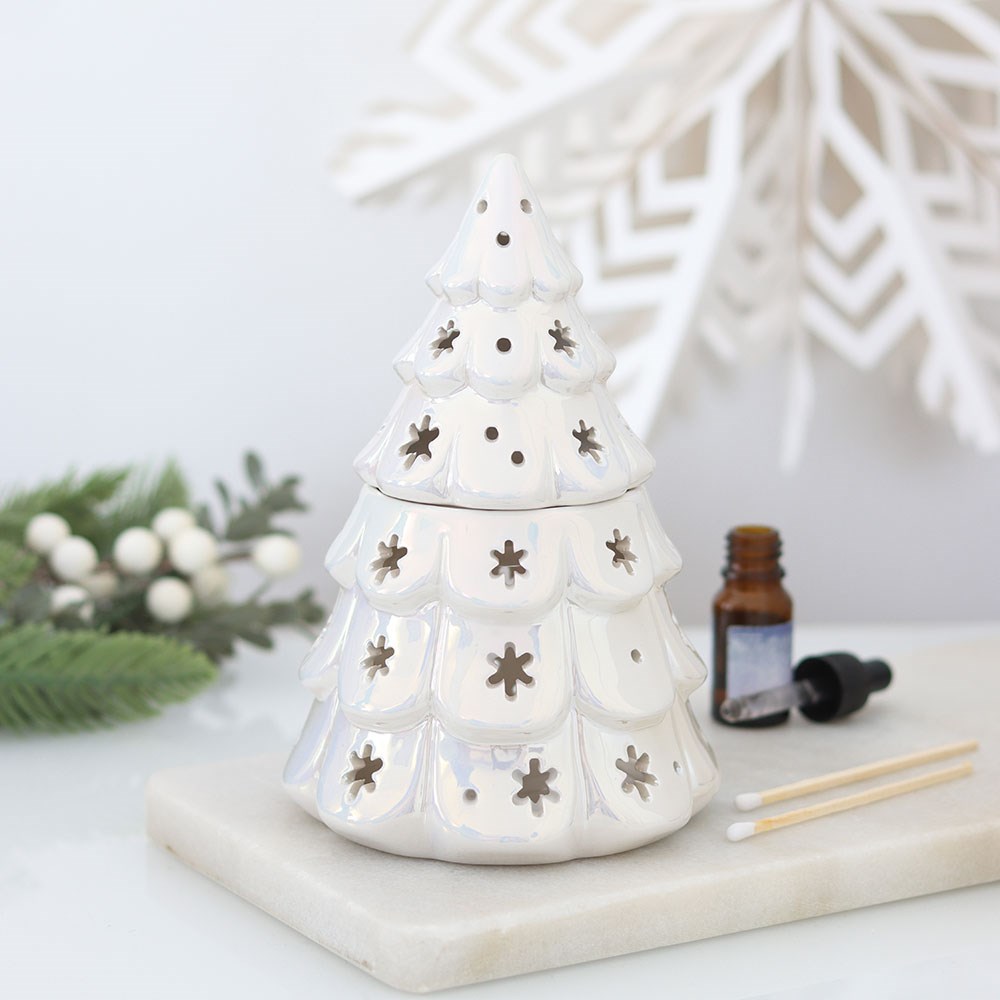 White Fir Tree Oil Burner