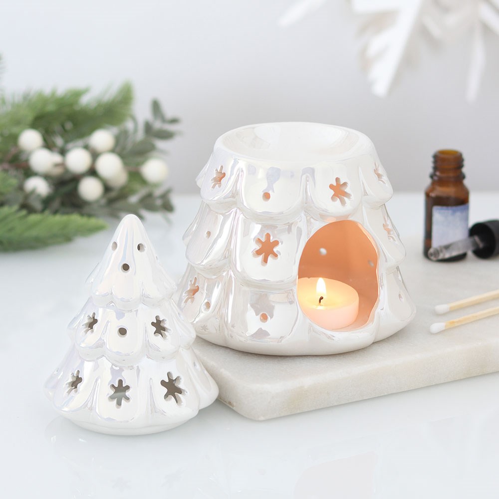 White Fir Tree Oil Burner