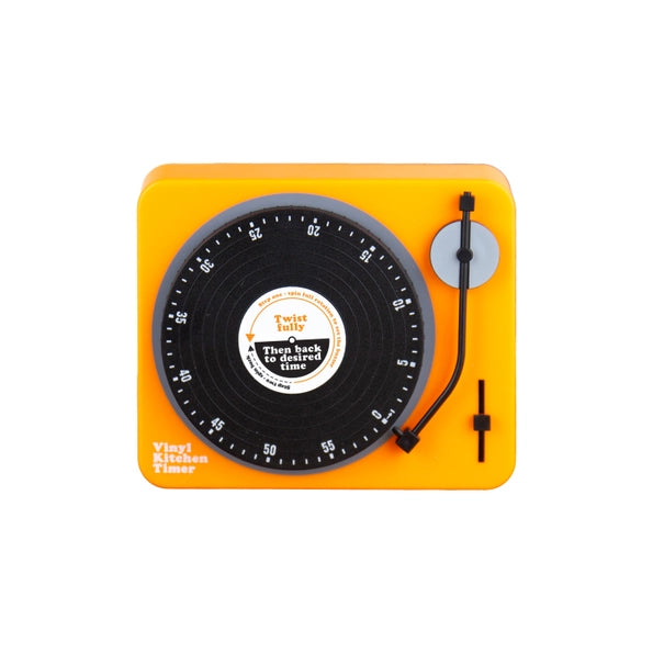 Retro Vinyl Player Kitchen Timer
